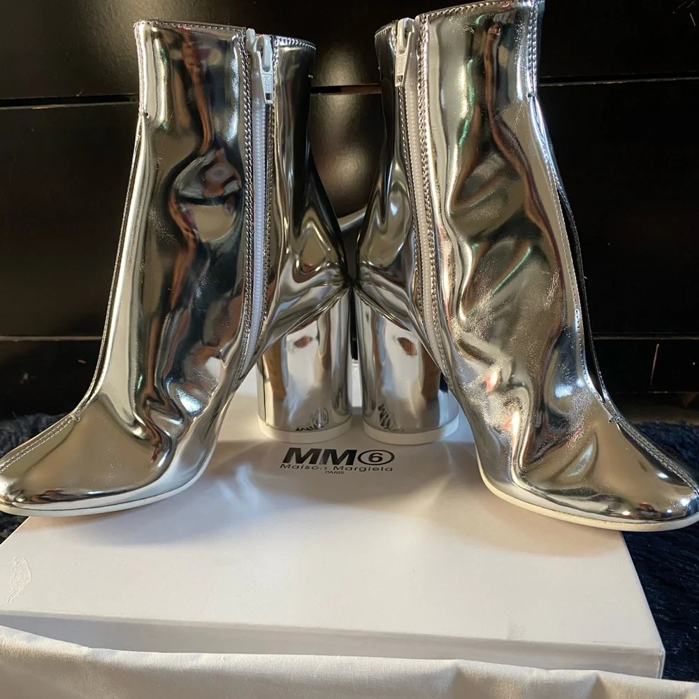 •SOLD• MM6 Maison Margiela ,Ankle Boots Size 37 (US 7) 100% Authentic. - Picture 5 of 7